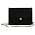 Timeless Chanel Classic Shoulder Jersey Black Pristine Gold hardware Wool Metal  ref.875332