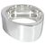 Georg Jensen Lina Christensen Bracciale extra in argento sterling Metallico - vista 2