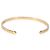 Bracciale Chanel Coco Crush in 18K oro giallo Argento Metallico - vista 2