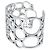 Georg Jensen Regitze Overgaard #466  Bracciale Cerchi Aperti in Argento 925 Metallico - vista 3
