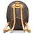 Zaino Monogram Ellipse marrone Louis Vuitton - vista 3