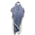 LOUIS VUITTON Foulards T.  silk Soie Bleu  ref.876053