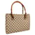 Gucci GG Canvas Bamboo Tote Bag 112526 Brown Cloth  ref.876119