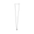 Collar con gota de cristal de orbe de Vivienne Westwood Plata  ref.876284