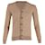 Apc a.P.C Buttonfront Cardigan in Beige Laine Wool  ref.876546