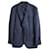 Chaqueta de traje Saint Laurent en lana azul marino  ref.876568