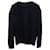 Grob gestrickter Gucci-Pullover aus marineblauer Wolle  ref.876578