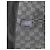 Berretto Louis Vuitton Neo Petit Damier in lana grigia Grigio - vista 5