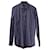 Etro Camisa con estampado de cachemira y rayas en algodón violeta  ref.876588