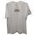 Camiseta Supreme x Takashi Murakami Relief Box Logo em algodão branco