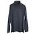 Louis Vuitton Pull col roulé brodé LV en coton noir