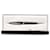 Montblanc platinbeschichteter Kugelschreiber Classique aus schwarzem Harz Acryl  ref.876617