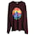 Kenzo Classic Painting Long Sleeve T-Shirt in Maroon Cotton Brown Red  ref.876648
