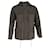 Chaqueta impermeable con capucha de algodón caqui oscuro Sandro Paris Verde  ref.876651