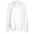 Dior Chemise blanche à col mao Coton  ref.876653