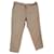 Pantalones Gucci con raya lateral en algodón beige  ref.876662