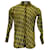 Camisa estampada Dries Van Noten em algodão estampado amarelo  ref.876679