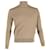 Sandro Paris Funnel Neck Sweater in Beige Wool  ref.876685