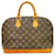 Louis Vuitton Alma Brown Cloth  ref.876937