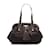 Céline Macadam Canvas Tassel Shoulder Bag Brown Cloth  ref.877143
