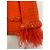 Valentino Orange Wool Jacket with Sequins - view 4