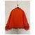 Valentino Orange Wool Jacket with Sequins - view 8