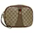 GUCCI GG Canvas Web Sherry Line Clutch Bag Beige Red Green Auth am4114  ref.877237