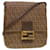 FENDI Zucchino Canvas Shoulder Bag Brown 8BT075-FB5 129-2111 Auth rd4678  ref.877240