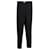 FENDI Pantalon EN 38 polyestyer Polyester Noir  ref.877304