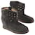 Autre Marque NON SIGNE / UNSIGNED  Ankle boots EU 38 Suede Grey  ref.877393