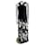 Robe de soirée de style Empire Halston Heritage Polyester Noir Blanc Gris  ref.877400