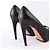 GIUSEPPE ZANOTTI Absätze EU 38.5 Leder Schwarz - Ansicht 3