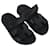 Hermès HERMES  Sandals T.EU 35.5 Leather Black  ref.877452