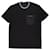PRADA T-shirt T.Cotone L internazionale Nero  ref.877533