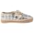 DIOR  Trainers T.EU 39.5 Leather Silvery  ref.877569