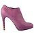 DIOR Botines EU 38.5 Cuero Púrpura