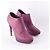 DIOR Botines EU 38.5 Cuero Púrpura - vista 2
