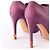 DIOR Botines EU 38.5 Cuero Púrpura - vista 3