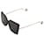 GUCCI Sonnenbrille aus Kunststoff Schwarz  ref.877588