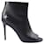 GIVENCHY  Ankle boots EU 38 Leather Black  ref.877591