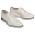 PRADA Chaussures à lacets T.UE 39 cuir de vachette Blanc  ref.877623
