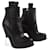 FENDI  Ankle boots T.EU 36 Leather Black  ref.877667