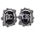 CHANEL  Earrings T.  metal Black  ref.877718