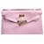 Kelly Hermès HERMES  Handbags T.  Leather Pink  ref.877742