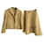 Kenzo Skirt suit Yellow Linen  ref.877780