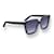 Dior Midnight St1THE 31F0 91and Square Sunglasses Blue Acetate  ref.877792