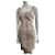 Diane Von Furstenberg Robe moulante DvF Arianna Coton Polyester Viscose Elasthane Multicolore  ref.877796