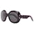 Dior LADY 95.22 R2I  Burgundy  Rounded Sunglasses Golden Dark red Acetate  ref.877818