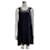 Temperley London Vestido baby doll Temperley de seda y encaje Negro  ref.877977