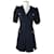 Maje Robes Tweed Noir  ref.878127